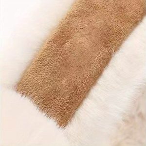 Plush Faux Fur Earmuffs for Winter Warmth, Korean Style Suede Ear Covers, Non-Woven Hand Washable Ear Protection for Adults