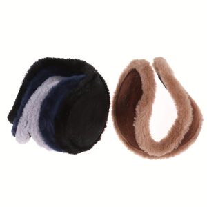 Warm Fur Earmuffs Velvet Ear Muffs Winter Thicken Warmer Antifreeze Ear Cover Outdoor Cycling Ski Plush Ear Protector