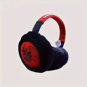 UME Marvel-Inspired Foldable Earmuffs - Cozy Velvet Lined, Thickened Winter Ear Warmers for Men